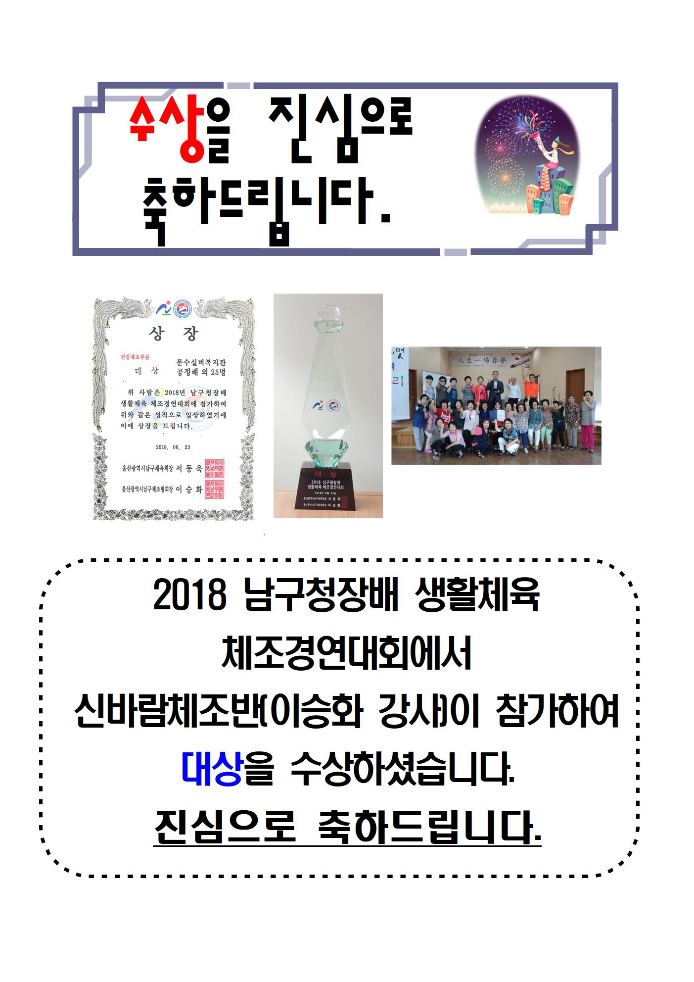 21.2018 남구청장배 생활체육 체조경연대회(신바람체조-대상)jpg001.jpg